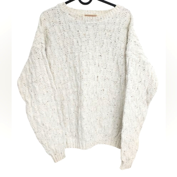 Woolrich Sweaters - Woolrich vintage women's 100% cotton cable knit sweater size M